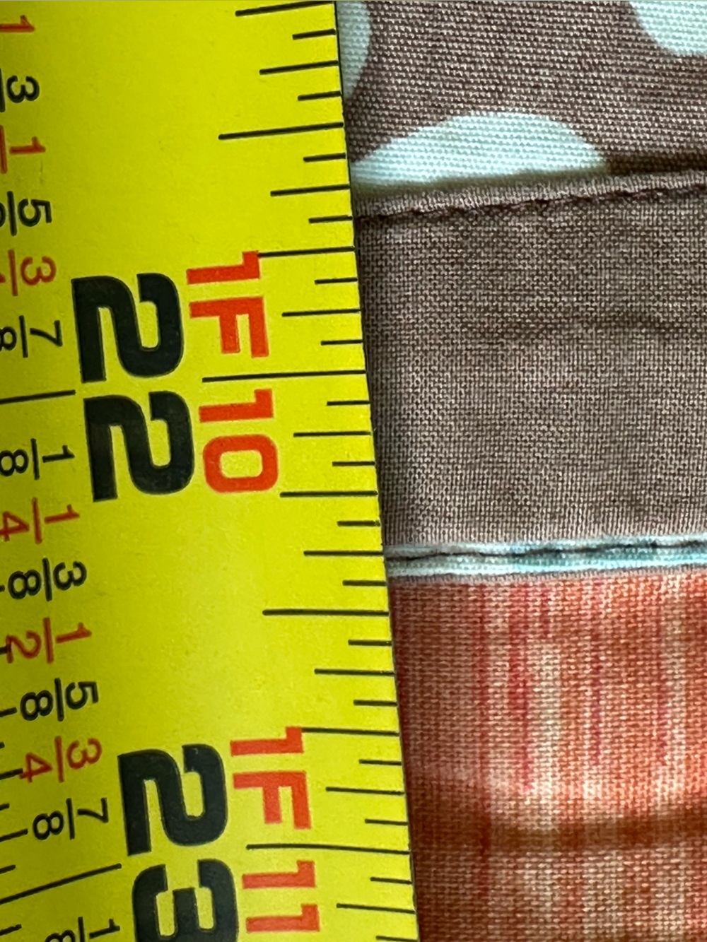 ๐ผ Boden Floral A-Line Cotton Skirt Brown Blue Yellow Lined Side Zip Size 12R - Picture 9 of 10